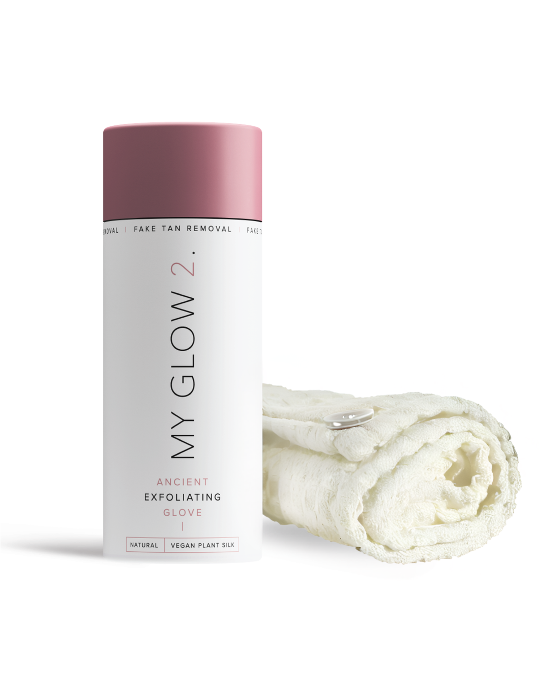 My Glow 2 Fake Tan Removal Glove + Hair Towel (Cloud) Bundle