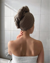 Load image into Gallery viewer, Microfiber Hair Towel - Cocoa (Limited Edition)